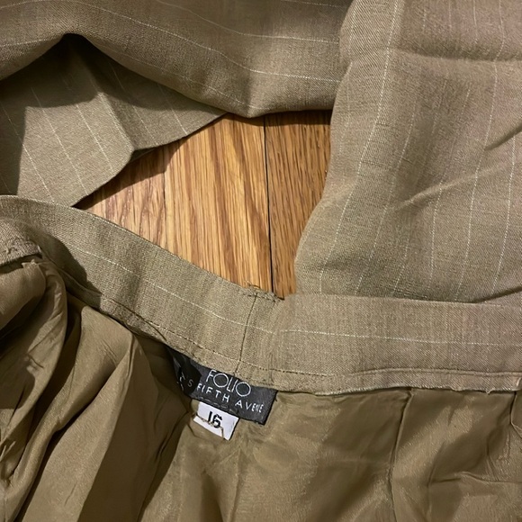 Folio Saks fifth Avenue  Trouser pants suit - Picture 3 of 16